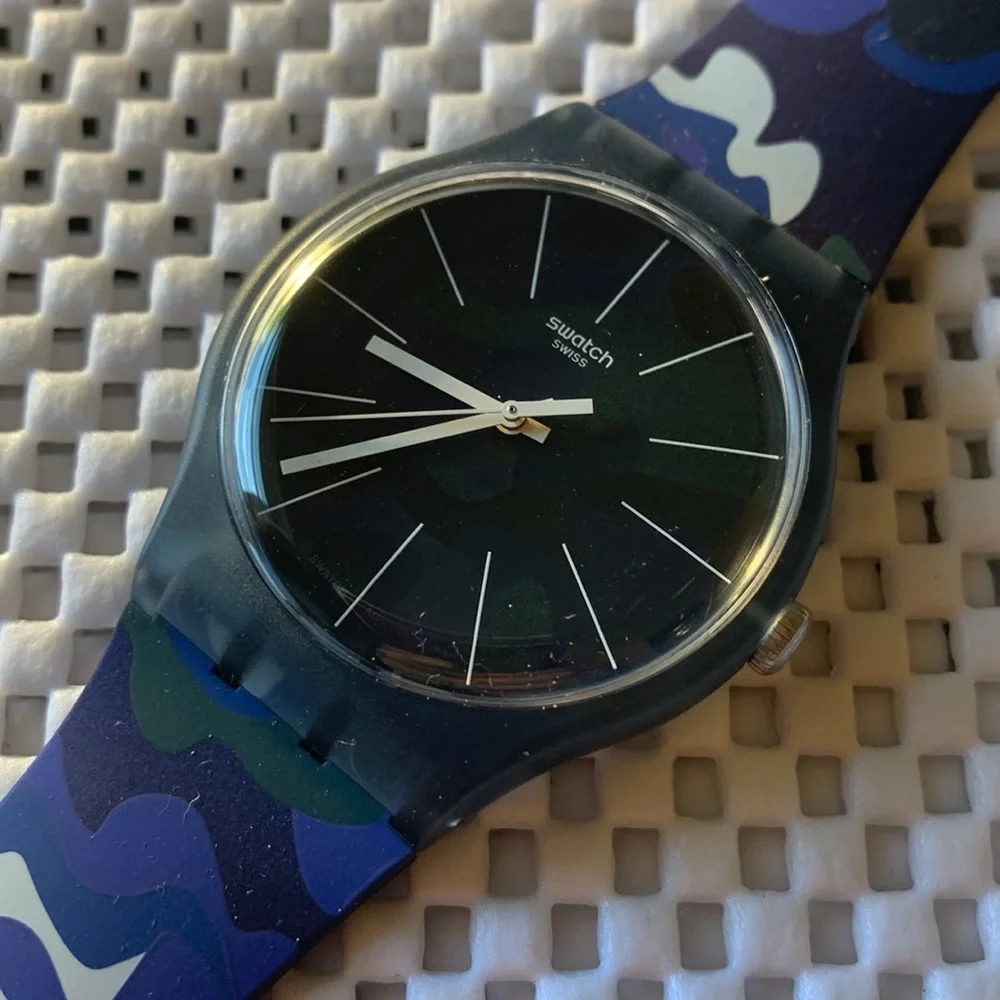 Swatch Watch - SUON140 - CAMOUCLOUDS